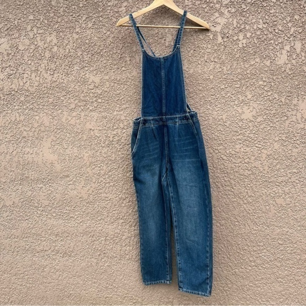 Free People Romper Jeans Size 4 Womens Dark Wash Classic Denims